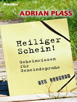 cover image of Heiliger Schein